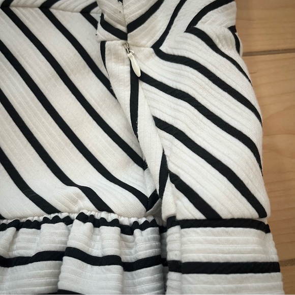 Anthropologie Maeve Mitred Diamond Stripe Dress - Picture 5 of 6
